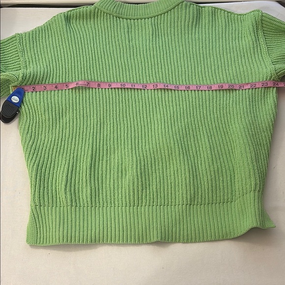 Aerie Mint Green Ribbed Crew Neck Sweater - Picture 9 of 12